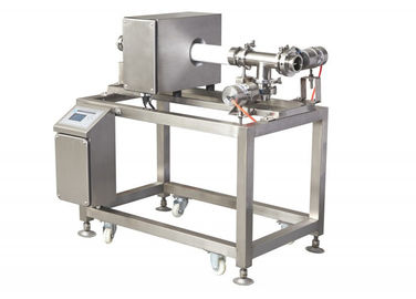 Detector de metales líquido de la categoría alimenticia de la tubería para los contaminantes del metal, procesamiento de señales digitales auto