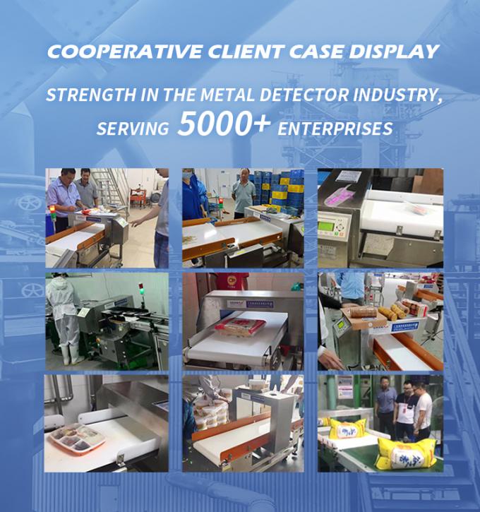 Sello de fábrica de alta sensibilidad de cinta transportadora detector de metales para alimentos Oem personalizable 4