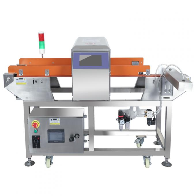 Sello de fábrica de alta sensibilidad de cinta transportadora detector de metales para alimentos Oem personalizable 7