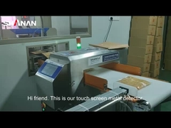 SA-990 Detector de metales alimentarios de señal digital de 50-60 Hz Cinturón de parada automático Inspección de metales alimentarios