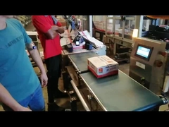 Peso de comprobación personalizado a lo largo de 100-700 PCS/min Peso de alta velocidad para la consistencia