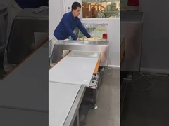 Interceptor de acero inoxidable, detector industrial de metales, cinta transportadora 220 de tensión