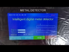 SA-990Detector automático de metales de calidad alimentaria con alarma de sonido / luz 1800 mm de longitud