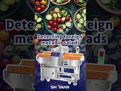 Detector de metales de alta sensibilidad para la protección en los alimentos