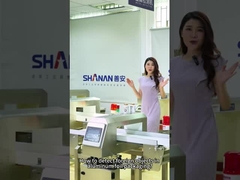 Detector de metales de inducción magnética de alimentos de la serie SA503 a través de ancho y sensibilidad de Fe de 1,0 mm