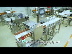 Detector de metales combinado y pesa de chequeo