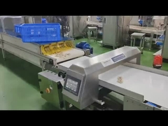 Cinturón transportador de calidad alimentaria de rechazo automático máquina detector de metales con CE