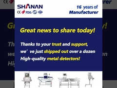 Detector de metales para transportadores de productos a granel Alta sensibilidad Industria alimentaria Fábrica