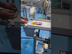 Detector de metales de papel de aluminio detecta helado