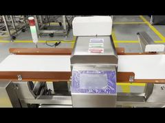 Detector de metales de grado alimenticio industrial para transportadores automáticos, seguridad, personalizado, OEM, demostración