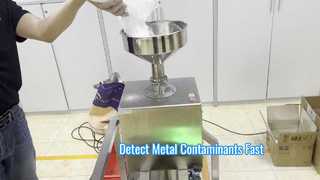 Clasificación de precisión de la máquina separadora de metales