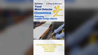 Detector de metales Seguridad de la cinta transportadora de grado alimenticio