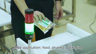 Garantía de seguridad del detector de metales para alimentos