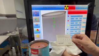 Máquina de inspección por rayos X de alimentos para control de calidad