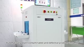 Sistema de inspección industrial por rayos X para línea de producción
