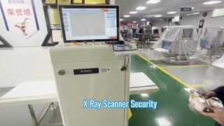 Equipaje de exploración de seguridad del escáner de rayos X del aeropuerto