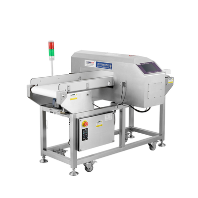 Máquina industrial de detección de metales para alimentos Máquina de detección de metales para alimentos secos y húmedos