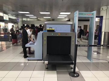 Escáner del equipaje de la seguridad X Ray de la banda transportadora/máquina de la investigación para el aeropuerto