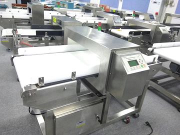 Detector de metales de la categoría alimenticia del estándar europeo con el rechazador del empujador