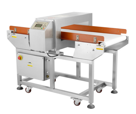 Detector de metales de pantalla táctil de alimentos Máquina de detección de metales con función de conteo estadístico