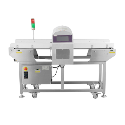 Detector de metal de cinta transportadora industrial para cartón de bolsas de polvo de leche