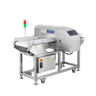 Detector de metales para alimentos Precio de los túneles Detector de metales transportador para la industria de la carne y alimentos