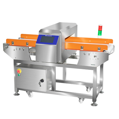 Detector de metales embalado modificado para requisitos particulares de acero inoxidable del papel de aluminio para la transformación de los alimentos industrial
