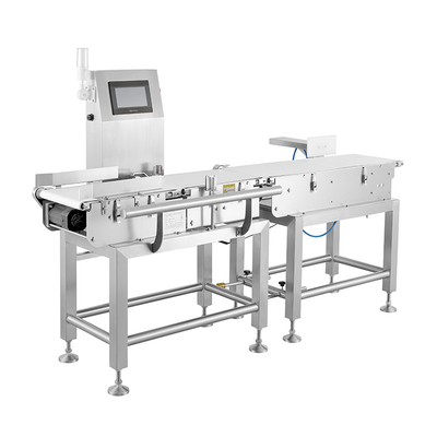 Peso de comprobación de la producción industrial con cinta transportadora automática