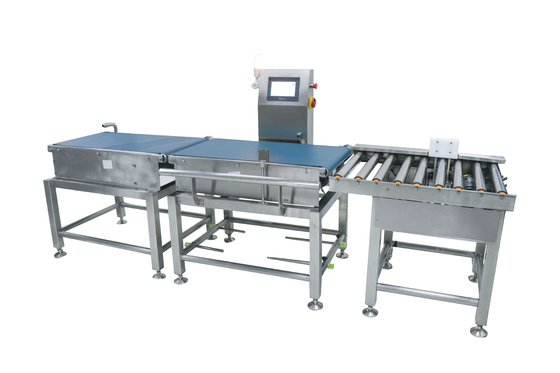 Control de peso del transportador con sistema de rechazo Control de peso automático del transportador botella dinámica de alimentos