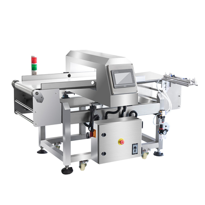 Cadena de producción Detector de metales profesional de la comida de la botella para detectar los microprocesadores del metal dentro de la comida