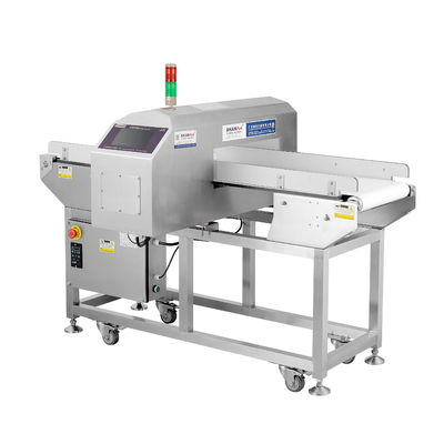Detectores de metales industriales productos frescos y congelados automáticamente