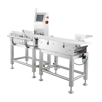 180pcs/min Pesador de comprobación automático cajas de alimentos industriales cajas de cartón cinta transportadora