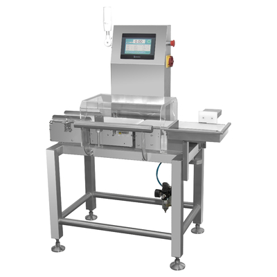 Peso de comprobación personalizado a lo largo de 100-700 PCS/min Peso de alta velocidad para la consistencia