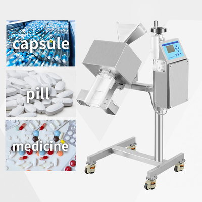 Detector de metales industriales farmacéuticos de alta precisión de caída libre de tubería separador de metales embudo detector de metales para alimentos