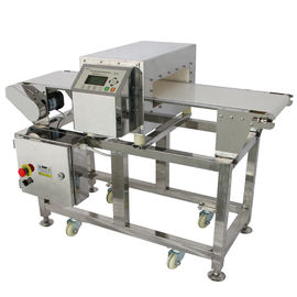 Detector de metales industrial económico con la banda transportadora automática para la producción alimentaria