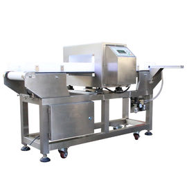 Detector de metales de la categoría alimenticia del acero inoxidable de Digitaces con el sistema de transporte abierto