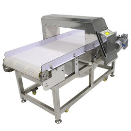 Seguridad alimentario de transportador de cadena de la sensibilidad de la pantalla táctil alta que comprueba el detector de metales para saber si hay la industria alimentaria