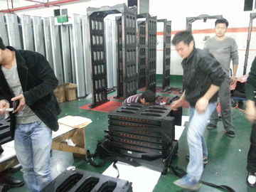 Paseo plegable a través del detector de metales para la inspección de la seguridad, 1 sensibilidad de la moneda