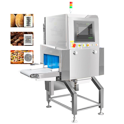 IP67 Máquina de rayos X para alimentos para helados enlatados para mascotas Galletas de chocolate de nueces Fábrica de alimentos