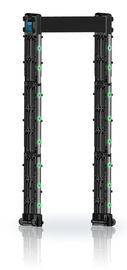 Paseo portátil impermeable del detector de metales del marco de puerta a través con zona de detección ajustable