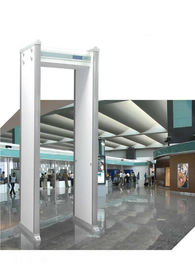 Discriminación multizonas de las puertas de seguridad del detector de metales del punto de control del recorrido alta