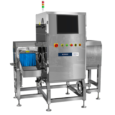 Sistema de procesamiento de imágenes digitales de alta velocidad Máquina de rayos X de alimentos Clase III Clasificación de instrumentos para hasta 600 productos por minuto