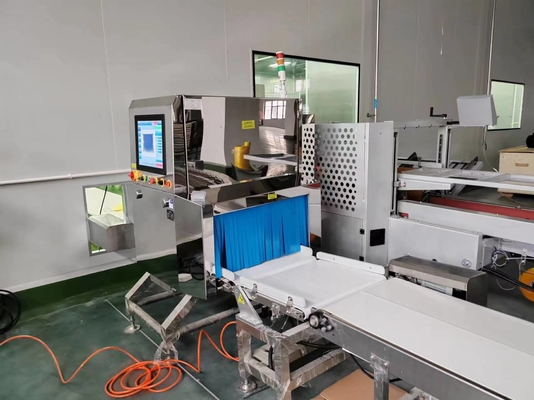 Equipo de inspección de rayos X de alimentos para la detección industrial de todos los metales