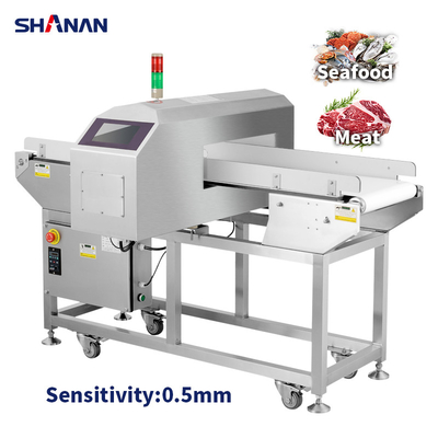Transportador automático industrial de grado alimenticio detector de metales equipo de seguridad máquina personalizada OEM