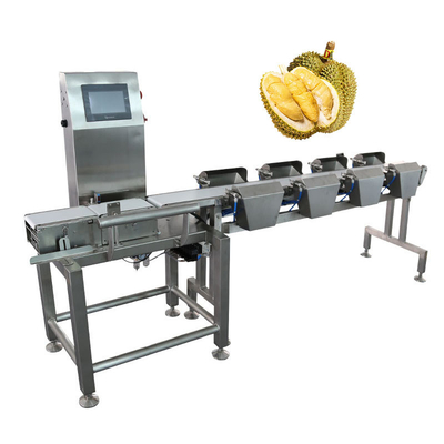 Línea de acoplamiento automática de alta velocidad de alta precisión de múltiples etapas de clasificación de la pulpa de durián