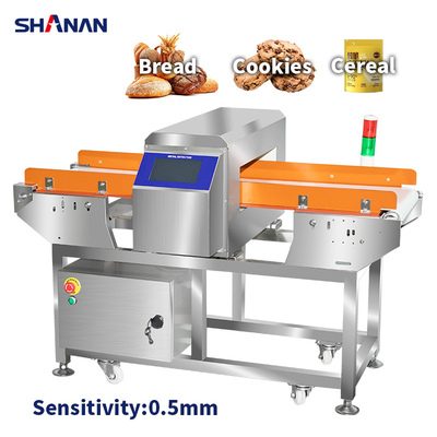 Automático transportador industrial detector de metales para la seguridad de los alimentos máquina personalizada OEM fabricante
