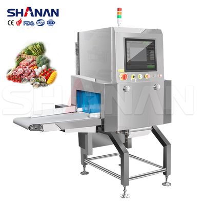 Detección automática de metales de alimentos Máquina de rayos X Máquina de inspección industrial Máquina de eliminación de seguridad rechazo para fábricas