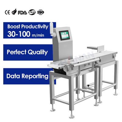 Auto Weighing Packing Machine With Reject Function High Speed 30-100m/Min