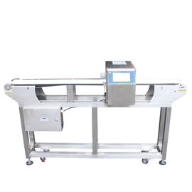 Detector de metales de alimentos con pantalla táctil y detección de metales industriales de acero inoxidable 316