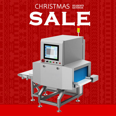 Máquina de la inspección de la radiografía de la seguridad alimentaria para el rechazo de la detección de las verduras de los pescados